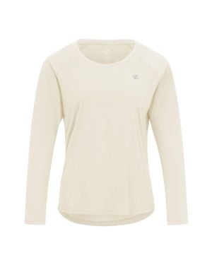 Dare 2b "Serenity" T-Shirt Für Damen, Langärmlig (Mandelmilch) - Natur