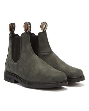 Blundstone Chelsea Dress Rustic Herren Stiefel - Schwarz