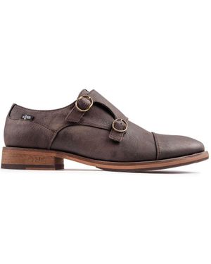V.Gan Chaussures Vegan Chervil Monk - Braun