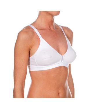 Selene Drahtloser Baumwoll-Bh Confort Für Damen - Weiß