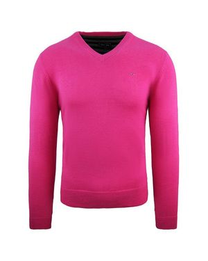 Eden Park Logo Herren Sweater - Pink