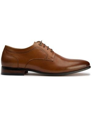 Simon Carter Tosti Derby Schuhe - Braun