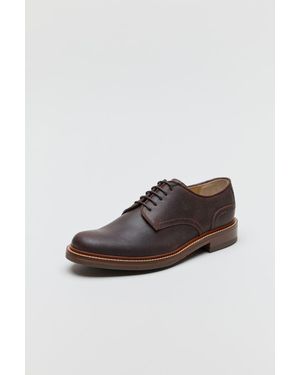 Chapman & Moore Chapman & Moore Klassische Derby-Landleder-Herrenschuhe Choco - Braun