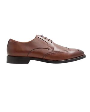 Ted Baker Hacknie Wing Tip Schuhe - Braun