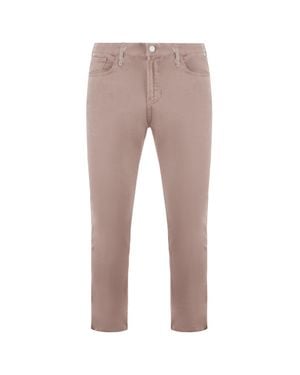 Armani Emporio J15 Mittlere Taille Entspannte Bein -Frauen Jeans - Braun
