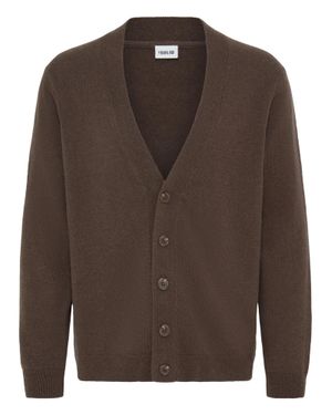Solid Strickjacke - Braun