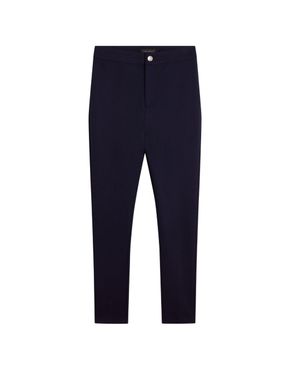 Ted Baker Felinda Leggings Mit Reißverschluss Vorne, Stretch, Marineblau