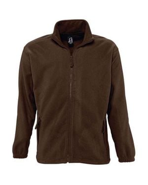 Sol's "North" Fleecejacke Für Herren/Damen - Braun