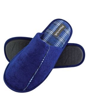 Slipper Snob Indoor Slip On Mule Hausschuhe - Blau