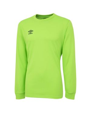 Umbro "Club" Trikot Für Herren Langärmlig (Gecko- - Grün