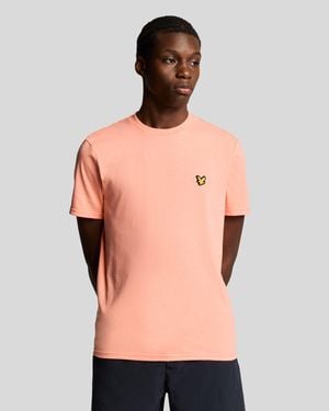 Lyle & Scott Sport Kurzarm Martin T-Shirt - Pink