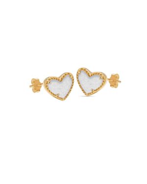 Bibei Damen Ohrringe Ewiger Glanz Aus Sterling Silber Mit Zirkonia Bipe020 - Mettallic