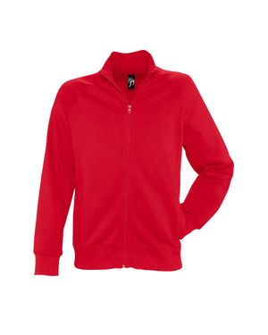 Sol's Herren Sundae Full Zip Sweat Jacke - Rot