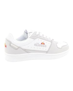 Ellesse "Nole Cupsole" Sneaker Für Herren, Leder /Grau) - Weiß