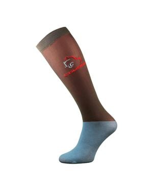 Comodo 1 Pack Damen Mikrofaser Kniestrümpfe Für Reiter - Braun