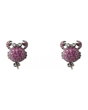 Lancaster Jla-Ear-Crab-5 Damen Ohrringe - Pink
