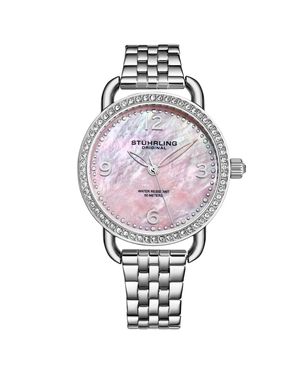 Stuhrling Und Rosa Symphony Quarz 38Mm - Weiß