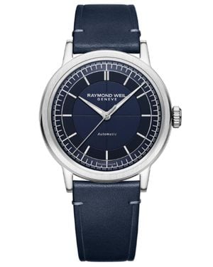 Raymond Weil Millesime Herrenuhr 2925-Stc-50001 - Blau