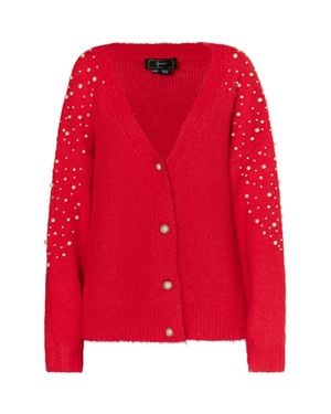 faina Strickjacke Mit Perlen Damen Verrotten