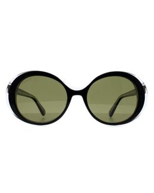 Serengeti Bacall Ss541001 Glã¤Nzende Transparente Schicht Mineral Polarisiert 555Nm Photochrome Sonnenbrille - Braun