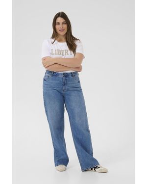 Kaffe Jeans Kcleoana Jeans Regular Fit - Blau