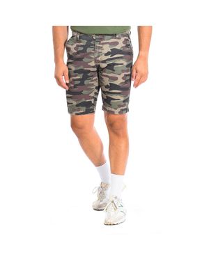 La Martina Bermudashorts Mit Geradem Saumschnitt Tmb301-Tw415 Herren - Grau