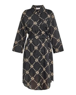 Usha Kleid Damen - Schwarz