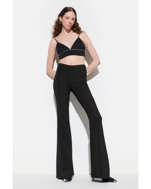 No Matter What Spanische Flare-Hose - Blau