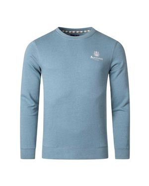 Aquascutum Sweatshirt Für Herren/Damen Aktiv - Blau