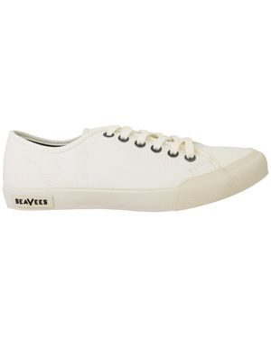 Seavees Monterey Standard Damen Weiße Plimsolls