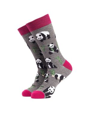 Soctopus Tierdesign Neuheit Baumwolle Socken - Lila