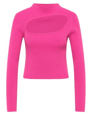 myMo Strickpullover Damen - Pink