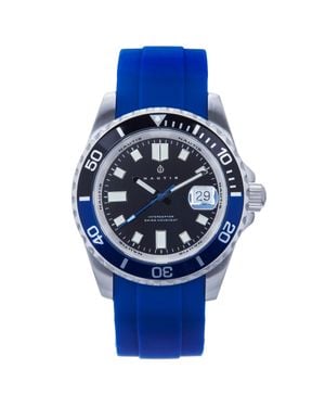 Nautis Interceptor Coffret Avec Bracelets Interchangeables Et Affichage De La Date - Blau