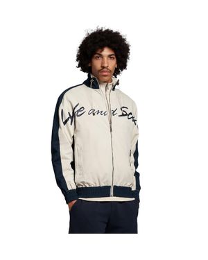 Lyle & Scott "Panelled" Sportjacke Für Herren - Weiß