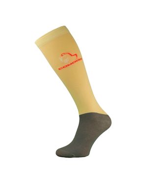 Comodo 1 Pack Damen Mikrofaser Kniestrümpfe Für Reitsport - Gelb