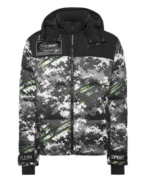 Philipp Plein Daunenjacke - Grau