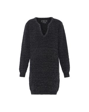 faina Langer Pullover Damen - Schwarz