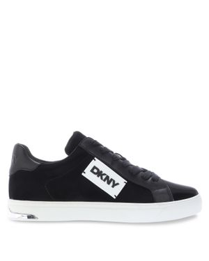 DKNY "Aelix" Sneaker Für Damen, Kunststoff, Zum Schnüren - Blau
