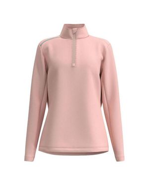 Forelson "Broadway" Base Layer Oberteil Mit Kurzem Reißverschluss Für Damen - Pink