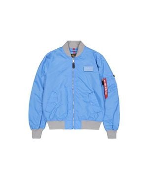 Alpha Industries Ma-1 Ttc Light Bomber Jacket - Blau
