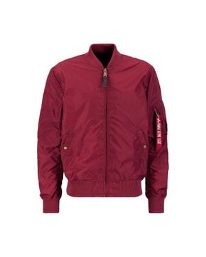 Alpha Industries Ma-1 Tt Two Tone Bomber Jacket - Rot