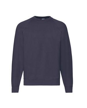 Fruit Of The Loom "Classic" Sweatshirt Für Herren Raglanärmel (Marineblau)
