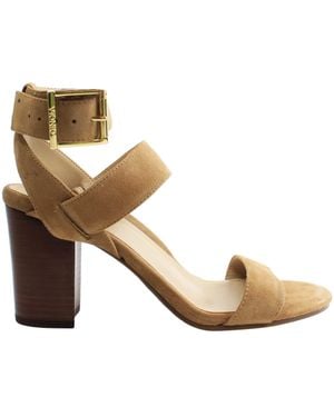 Vionic Perf Sofia Damen Braune Absatzsandalen - Mettallic