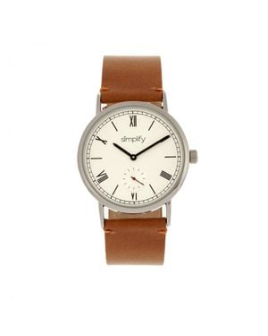 Simplify Simplifiez La Montre À Bracelet En Cuir 5100 - Braun