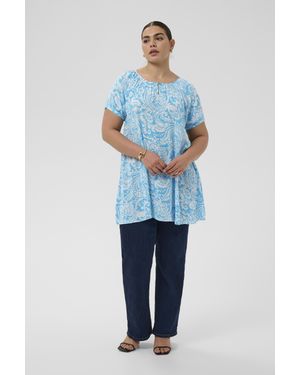 Kaffe Tunika Kcvilana Tunika Regular Fit - Blau