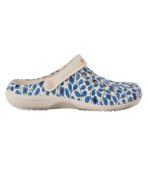 Regatta Damen Clogs "Orla Kiely" Jasmin Blume - Blau