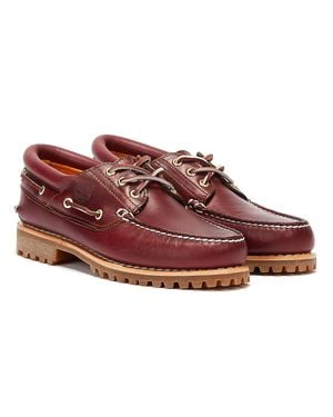 Timberland Authentic boat full grain er schuhe - Rot