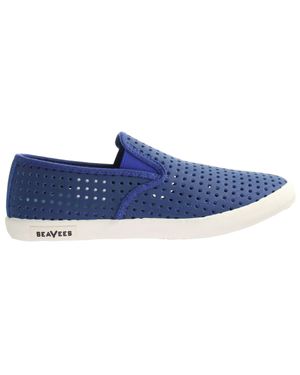 Seavees Baja Damen Blaue Plimsols