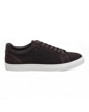 Antique Rogue Braune Herren-Sneaker Aus Wildleder - Schwarz