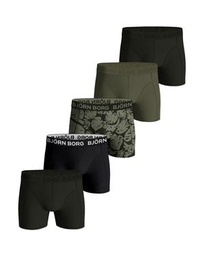 Björn Borg Björn Borg 5-Pack Boxers Mix - Grün